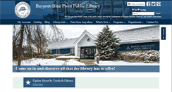 Desktop Screenshot of bayportbluepointlibrary.org